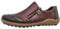 Rieker L7571-25 Eagle Casual Slip On Leather Shoes in Vino 3.5 UK VINO