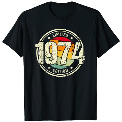 Retro 51 Jahre Jahrgang 1974 Limited Edition 51. Geburtstag T-Shirt