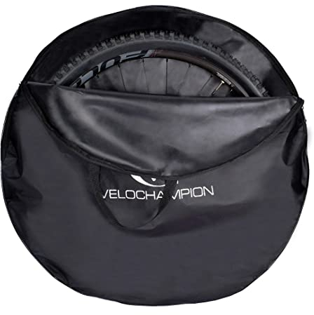 VeloChampion wasserdichte Fahrrad-Laufradtasche 26 27,5 29 MTB – Tragbare Leichte und Faltbare Fahrradtasche