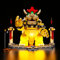 LocoLee Licht Kompatibel mit Lego Mighty Bowser, Beleuchtungs 71411 Super Mario The - Nur Lichter, Kein Modell (Standard Version)