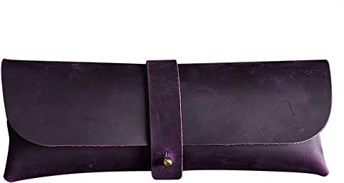 Vintage Stiftrolle, Leder Rollmäppchen, Retro Stifterolle für Studenten, Geschäftsleute, Erwachsene, Künstler (kann 20 Stifte halten), 21x8 cm