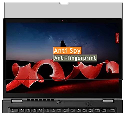 Vaxson Anti Spy Schutzfolie kompatibel mit Lenovo ThinkPad L13 Yoga Gen 4 13.3 Laptop Display folie folien Displayschutzfolie ( nicht Panzer Schutz Glas folie SchutzGlas nicht PanzerGlas )