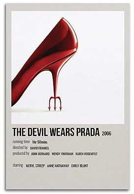 JEAM The Devil Wears Prada Ästhetische Bilder, individuelles Raumdekor, Wohnheim, Wanddekoration, Kunstposter, Albumcover, Bild, Dekor-Poster, 30 x 45 cm, ungerahmt
