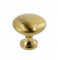 BRESKO 1-20 Stk Möbelknöpfe Möbelgriffe Knauf Möbelknauf Knopf Schrank Schrankknopf Schubladen Schubladenknopf TERNI (1, Gold-Messing)