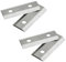 FMNian 2 Pair Garden Shredder Blades Chipper Knife Spare Parts Replacement For SCREWFIX TITAN TTB3535HR 2500W Tools Accessories