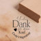 Motivstempel Vielen Dank für deinen Kauf mit Herz Motiv - inkl. Name - personalisierter Stempel Holzstempel handmade Ø 48 mm