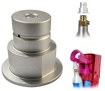 Sodawasser CO2 Zylinder Quick Connect Adapter Ersatz für Terra Duo ART Sprudelwassermaschine, TR21-4 Flasche Nachfüllzubehör