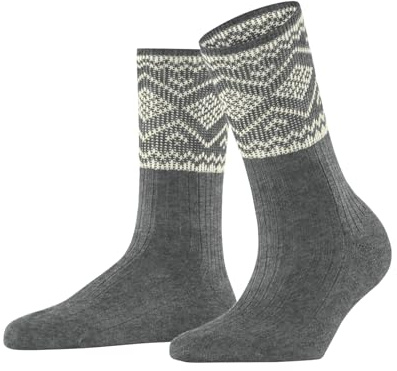 ESPRIT Damen Selbu Shimmer Socken atmungsaktive biologische nachhaltige Baumwolle gemustert 1 Paar