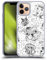 Head Case Designs Offizielle Mad Dog Art Gallery Hund Muster Schwarz und Weiss Doodle Softgelhülle Kompatibel Mit Apple iPhone 11 Pro Und Kompatibel Mit Magsafe Zubehör