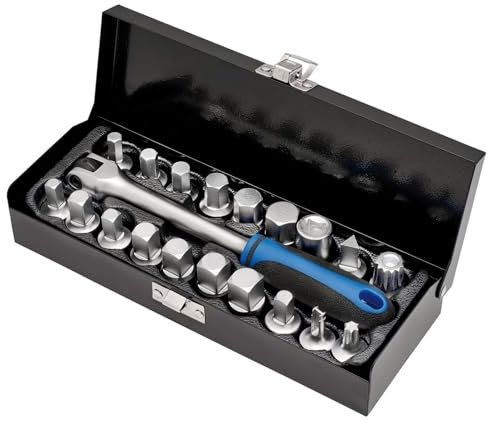 Draper 12396 Lot de 20 clés pour bouchon de vidange d'huile 1,9 cm carré