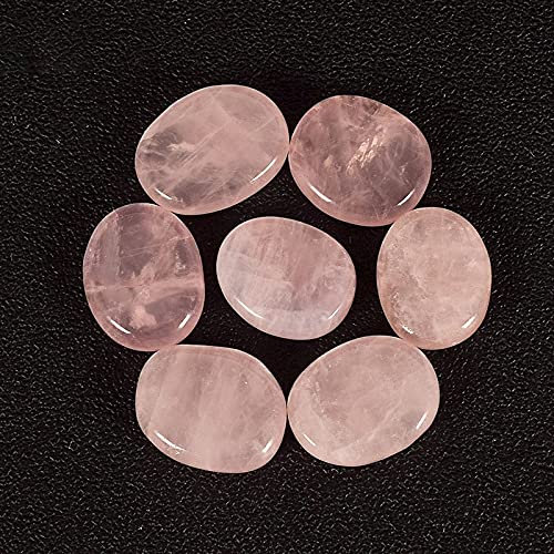 AUOQKQUT 2pc Naturel Rose Quartz Palmier Pierre Cristal Palmier Pierre concassée Cristal Aura Pierre décorative Pierre Cristal décoration d'intérieur