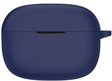 MIGOTODA Custodia in silicone con passante per appendere JBL Vibe Beam/JBL Vibe 200TWS/JBL Wave 200TWS-modello US-JL200TWS-N1 (blu scuro)