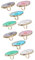 FRCOLOR 10 Pcs Nail Art Anello Palette Nail Art Palette Anelli Pallet Anello Di Barretta Corniola Anello Nail Art Palette Di Colori Nail Painting Palette Manicure Palette Nail Art Display