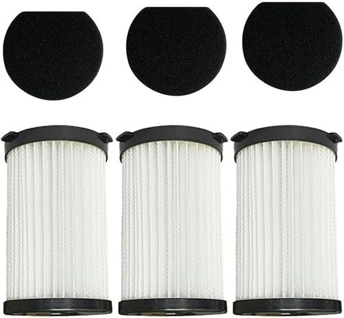 YUETTYY 3 filtri di ricambio adatti per Cecotec per Conga Thunderbrush 520 550 560 Ariete Handy Force 2761 2759 RBT Ricambi Accessori Filtro Hepa