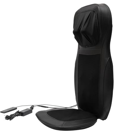 Tagowao Ganzkörper-Massagematte 3 Massage-Modi, 3 Vibrationsstufen, Massagekissen mit Wärme- und Vibrationsfunktion, Massagesitzauflage für Zuhause und Büro