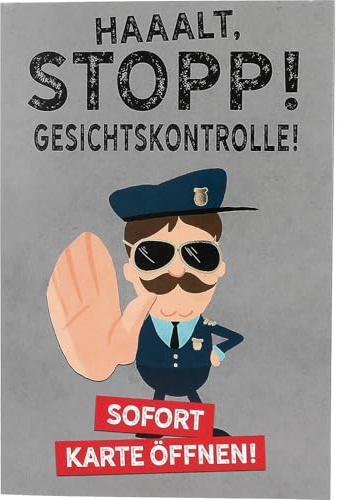Depesche 11793-029 Jump outs - Grußkarte mit Musik, witzige Geburtstags-Karte mit farbenfrohem Motiv, passendem Spruch und Innentext