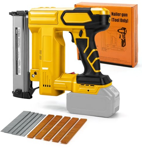 WingFly Pistola de clavos recargable compatible con Dewalt 18 V, 20 V