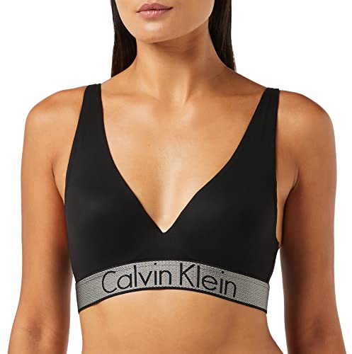 Calvin Klein - Ladies Underwear - Women Underwear - Womens Bras - Push Up Bras For Women - Women's Push Up Plunge Bra - Black - Size B/34