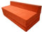 Natalia Spzoo Klappmatratze 200x120x10 cm - Premium Schaumstoff Gästematratze für Zwei Personen, Faltbare Bodenmatratze, Schaumsofa - Optimal für Übernachtungsgäste