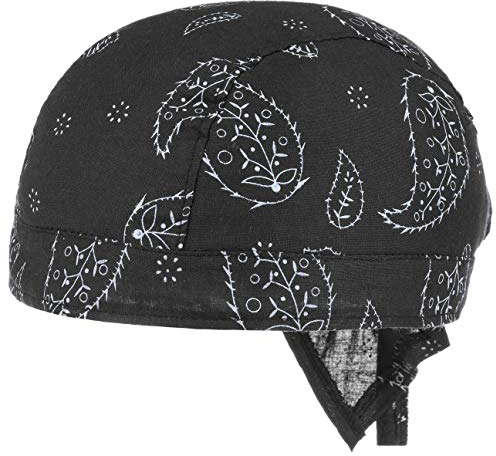 Lipodo Classic Pattern Kinderbandana Kopftuch Baumwolle Kinder Frühjahr Sommer schwarz One Size