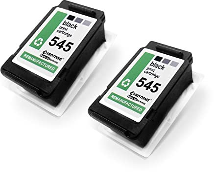 2X Müller Printware Patronen kompatibel für Canon MG2440 MG2555 ersetzt PG545XL BK Schwarz Black
