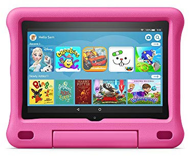 Amazon Fire HD 8 Kids tablet | for ages 3-7 | 8 HD display, 32 GB | Pink Kid-Proof Case (2020 release)