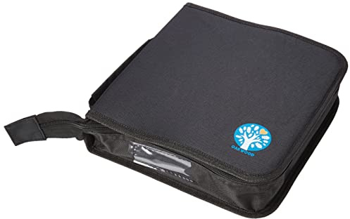 Oakwood Archer Die Storage with 10 Magnetic Sleeves, Black, One, AC2012