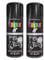 Paint Factory Colour It Quick Drying Spray Paint 400ML (2, Black Gloss)
