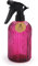 OFFIDIX Glass Spray Bottle, Handheld Pressure Plant Mister 0.4L Water Sprayer Watering Can with Adjustable Nozzle for Garden, Plant, Cleaning (Fuchsia)