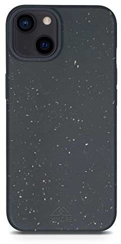 MMORE – Biologisch Abbaubare Handyhülle, kompatibel mit iPhone - Umweltfreundlich, Kompostierbar, aus Pflanzen (Schwarz, iPhone 14)