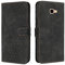 OKZone Kompatibel mit Samsung Galaxy J4 Plus 2018 Hülle, Handyhülle Samsung J4 Plus 2018, PU Leder Tasche Wallet Schutzhülle Flip Cover Klappbar Etui mit Magnet Kartenfach TPU Lederhülle (Schwarz)