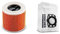 Sachet filtre ouate nouvelle gamme KWD1, KWD2, KWD3,WD2 Plus, WD3 (paquet de 4) & Filtre cartouche WD 2 / WD 3 / WD 2200/2250 / 3300 M / 3500 P/A 2003/2004 / 2054 Me