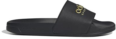 adidas Adilette Shower Slides Unisex Schiebe-Sandalen , Coreblack Coreblack Mattegold, 38 EU