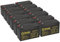 Lot de 12 batteries de rechange pour AdPos Micro-S 5000 12 V 7,2 Ah KuLo