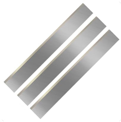 WNJun 3 Pcs Planer Blades Knives 260mm×20mm×3mm HSS
