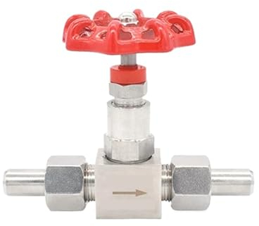 Nadelventil, Geschweißtes Nadelventil-Absperrventil Aus Edelstahl 304 (Size : DN20)