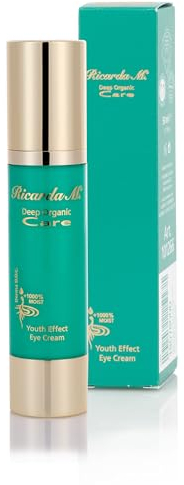 Ricarda M. DOC Youth Effect Eye Cream 50 ml Augencreme mit Anti-Aging-Formel (studienbelegt): 360°Lift-Effekt der Augenpartie, reduziert Tränensäcke, Falten & Augenringe