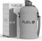 Fuel24 Jug with Insulated Sleeve & Removable Shoulder Strap | 2.2 Litre Water Bottle | Extra Strong Material | Drop Proof, Pop or Straw Cap | 2.2L Large Gym Sports Bottle | BPA FREE (Pop Cap, Nardo)