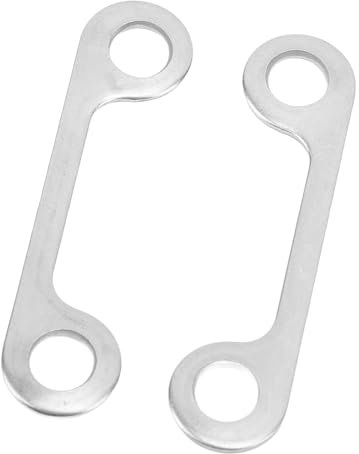 VGEBY 2PCS Wasserpumpen-Reparaturplatte, Wasserpumpengehäusegehäuse-Druckplatten-Reparaturwerkzeug für 2-4-Takt-Außenbordmotor mit 15 PS