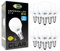 CLAR E14 LED Glühbirne, 8W Leuchtmittel, 4000K Lampe, 60W Äquivalent (10er Pack)