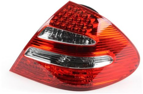 PARIE Auto Rücklicht für Mercedes Benz E-Klasse W211 E200 E220 E240 E280 2002-2006, Wasserdichte Multifunktion Rückleuchten Links Rechts Ersatz Zubehör,A/With L-E-D Right