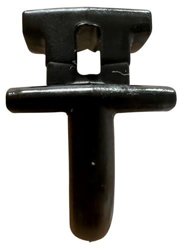 rewagi 100 Drehgleiter - Gardinenhaken für Steckhaken/Faltenhaken PIR – weiß, schwarz für Gardinenschiene, Gardinenleiste - Laufnut 5,8 – 6,3 mm (schwarz)