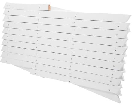 CANIGHT Holz Gartenspalierzaun Wandpaneel Für Außen Pflanzenspalier Für Kletterpflanzen Verstellbare Länge Stabile Verbindung