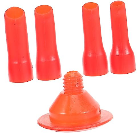 HOLIDYOYO 4stücke Dichtungsaufsätze Für Silikonpistole Präzise Dichtungsnozzles Für Fenster Türen Und Fugen Wiederverwendbar Langlebig Und Einfach Zu Montieren Für Heimwerkerprojekte