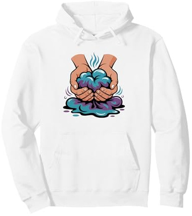 Nassfilzer Pullover Hoodie