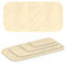 AUPROTEC Panneau de Contreplaqué 18mm rectangulaire 800mm x 500mm Panneaux de Bouleau 40cm-200cm au choix Radius angulaire 100mm Coupe du Bois Massif de qualité haut Plateau de Table
