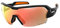 Scott Spur Fahrrad Wechselscheiben Brille schwarz/orange/rot Chrome Amplifier