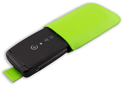 caseroxx Slide-Etui für Doro Primo 405 / Primo 406, Tasche (Slide-Etui in grün)