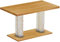 B.R.A.S.I.L.-Möbel Brasilmöbel Säulentisch Rio UNO 140x80 cm Shabby Platte Honig Tisch Esstisch Pinie Massivholz Esszimmertisch Holz Küchentisch Echtholz Größe und Farbe wählbar