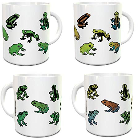 Frogs Magic Mug - Color Changing Mug - Coffee Mug - Frog Gift